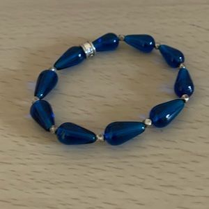 Blue bracelet